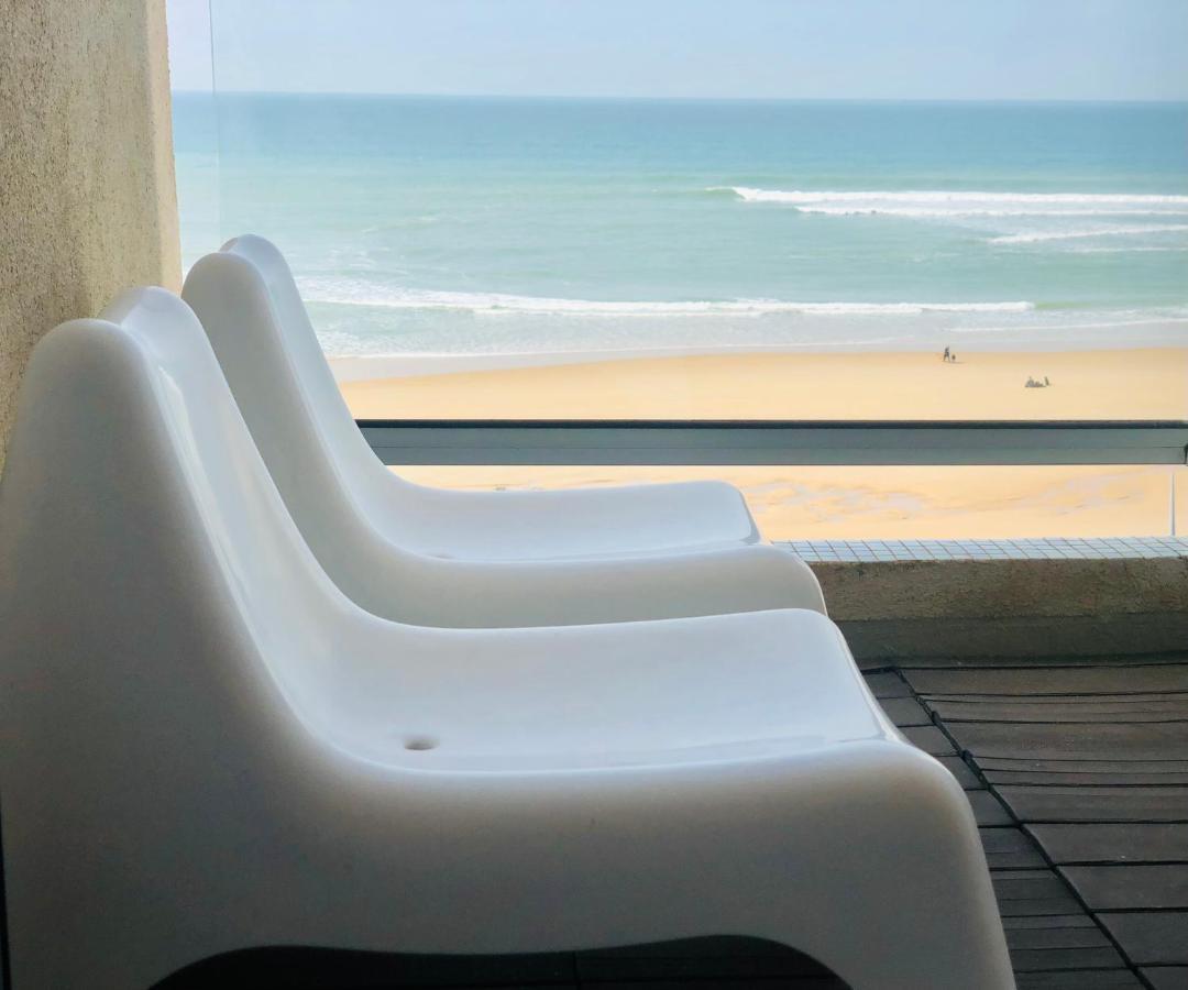 1ère ligne, Dernier étage, Vue à 180° sur l'océan, Lacanau, Plage centrale Extérieur photo