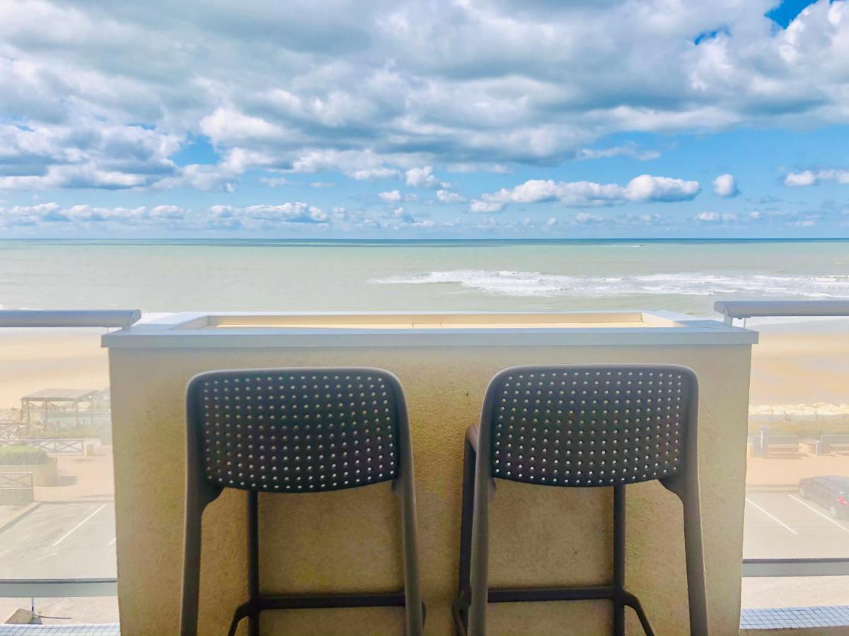 1ère ligne, Dernier étage, Vue à 180° sur l'océan, Lacanau, Plage centrale Extérieur photo